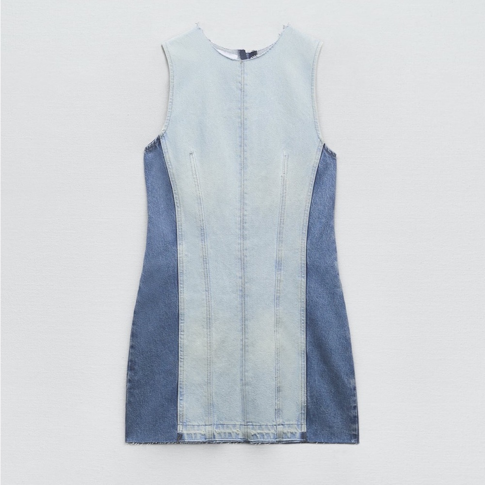 Zara nwt jean dress